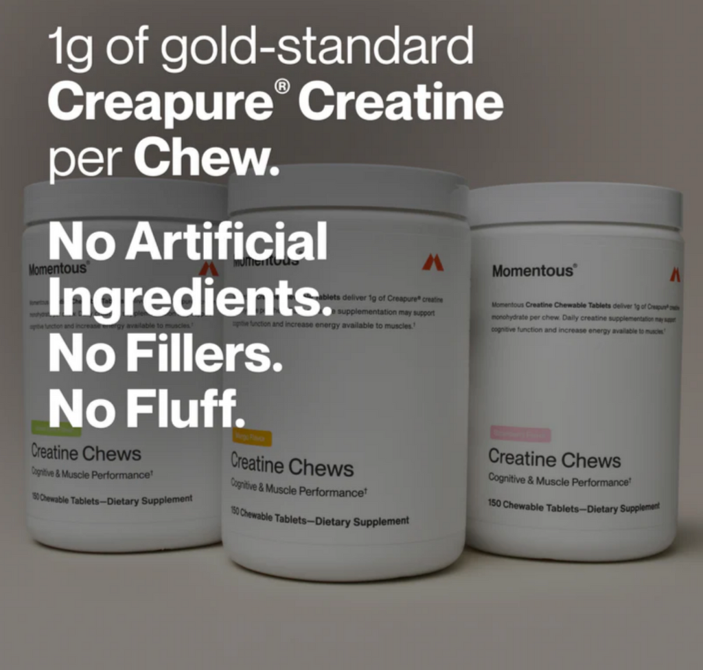 MOMENTOUS CREATINE CHEWS (150 CHEWS) (Creapure®)