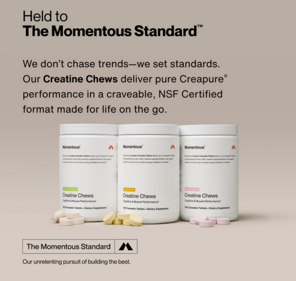 MOMENTOUS CREATINE CHEWS (150 CHEWS) (Creapure®)